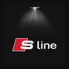 2PCS LED Car Door Projector Light For Audi A6 C5 C6 C7 C8 A4 B5 B6 B7 B8 B9 S3 picture