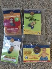 Jeans For Genes Enamel Pin Badges 97-00 Bundle New Sealed Retro Rare picture