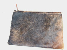 Kangaroo Skin Cluth  Bag Bare Leather  30cm x20cm Rare  Find Collectables picture