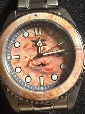 $249 INVICTA PRO DIVER VISIONS FROM ABOVE (KOI FISH EDITION) 43mm WATCH picture
