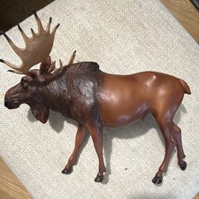 Vintage Retired Breyer Bull Moose Wildlife Series picture