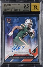 2024 BOWMAN UNIVERSITY NOW BLUE #36A XAVIER RESTREPO /49 BGS 9.5 AUTO 10 picture
