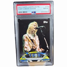 2011 Topps American Pie Kurt Cobain Suicide picture