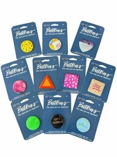 VTG Fashion Pinback Button 10-Piece Bundle American Greetings 80s Deadstock 1.5” picture