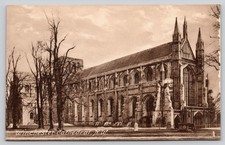 Winchester Cathedral Central Tower Hampshire England Postcard picture