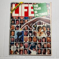 Vintage LIFE Magazine January 1983 Special Issue 1982 The Year in Pictures ET picture