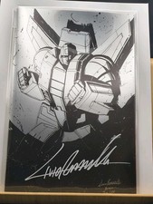 TRANSFORMERS VOID RIVALS #1 LIVIO RAMONDELLI Signed FOIL LTD 300 TOPSHELF picture