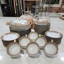 58 Pieces Vintage Noritake Dining Set 5488 Pattern 1953 Japan Home Decor - Read picture
