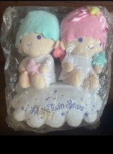 RARE New Sanrio Little Twin Stars  Dream Kiki Lala Plush 20’ Stuffed Toy Large picture