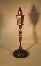 Vintage 1929 Lamp Post Table Lighter Street Light Erhard & Söhne GmbH Germany picture