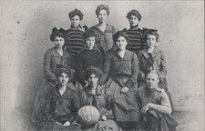 Campbell, California CA Campbell Union High School Girls Basketball Team-1903 picture