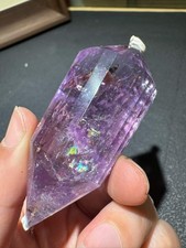 90g Natural Amethyst Quartz Double Point Crystal Mineral Specimen Reiki Decor picture