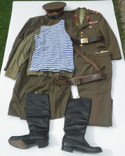 Original Soviet Russian USSR Colonel Military Army Dress Uniform Grouping Lot picture