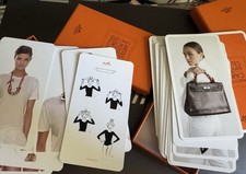 Hermès Paris Cartes à Nouer Knotting Cards- 1 box of Fashion Styling Card Set picture
