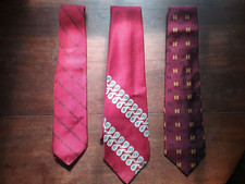 SALE Lot of 3 Vintage Harvard University College Class of 1949 Reunion Neckties picture