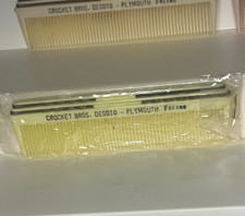 VTG 50s one celluloid Advertising Pocket Comb Bros. DESOTO PLYMOUTH FRESNO picture