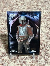 2026 Topps Chrome Star Wars Cobb Vanth Black Refractor /10 picture