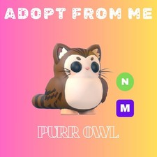Adopt from Me - Purrowl Purr Owl picture