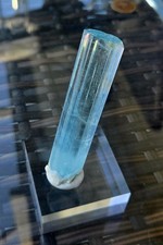 Gem Aquamarine Crystal  Pakistan Fine Mineral Specimen 58.14 Gram Collector Pc picture