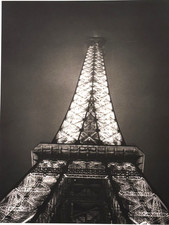 Eiffel Tower at Night 17 x 11 Fine Art Photo-C. 1980s-Mark Bugzester (1954-2025) picture