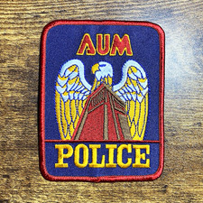 Auburn University at Montgomery Police Department Shoulder Patch eagle logo picture