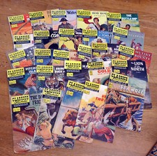 Classics Illustrated -- VG lot of 15 comics picture