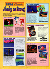 SEGA of America 1994 GamePro Magazine Ad Sonic Batman Ecco Taz Dynamite Headdy picture