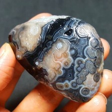 Rare69.5G Natural Gobi agate eye Agate  Madagascar 30A62+ picture