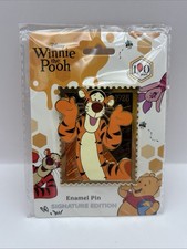 Disney PALM Royal Stamp Tigger Pooh Collectible Pin Pink A La Mode LE400 IN HAND picture