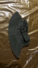 Vtg 1960 NOS British Army Green Cotton Boonie Hat 6 1/2 60s Daisy Mae picture