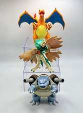 Pokémon Jazwares Battle Ready Charizard Blastoise Decidueye Nintendo Figure Lot picture