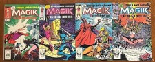 Magik #1-4 VF+ Storm And Illyana Mini Series Claremont Marvel Comics 1983 picture