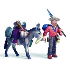 NEW Schleich 70310 Wild West American Frontier RETIRED figurine Cowboys Indians picture