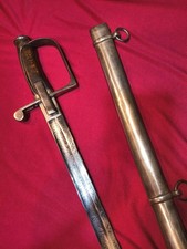 antique Italian 1855 Sabre In Mint Condition Savoia Etched Sword Military picture