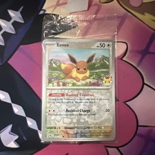Eevee Prismatic Evolutions Pokemon Day 2025 Stamped Promo Card 074/131 Sealed picture