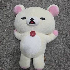 San-X Rilakkuma Korilakkuma White Bear Plush Pillow Large picture