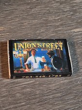 vintage matchbox from the Union Street Public House. Used picture