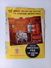 1956 American Bosch Fuel Injection Pump Brochure Cleveland Ignition  Letter  picture