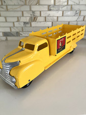 Vintage Marx Coca Cola Sprite Boy 20” Stake pressed steel Truck picture