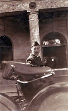 Iraq. Reprinted photo of King Faisal I in an official meeting, 1920s.   UE1911 picture