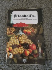 Vintage 1991 Social Calendar Haskell's Wine & Liquor Magazine Minnesota MN  picture