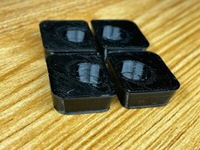 Replacement Foot Mounts (Set of 4) for Early Royal Portable Typewriters picture