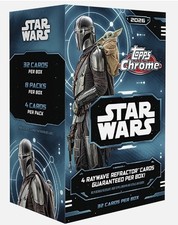 2026 TOPPS CHROME STAR WARS Value Blaster Box picture