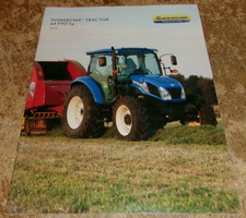 2011 new holland 64 hp tractor brochure in nice shape used picture