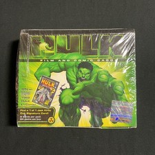 Upper Deck MARVEL THE INCREDIBLE HULK Film & Comic Card Box 24 Packs 5 Per Pack picture