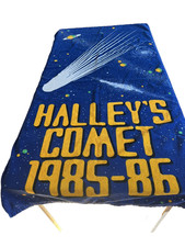 Vintage 1986 Halley's Comet Towel 28x56 Excellent Condition picture