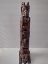 Vintage Roger Guss Totem Pole Carving Thunderbird 1978 North Vancouver BC 17