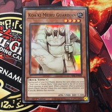 Koa'ki Meiru Guardian Yu-Gi-Oh SESL-EN048 1st Super Rare picture