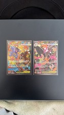 Mega Kangaskhan ex 089 SAR (JP) Mega Lopunny ex 128 SIR (EN) picture