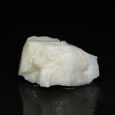 Raw Uncut White US Spencer Idaho Opal With Color Flash & Color Bars For Cabbing picture